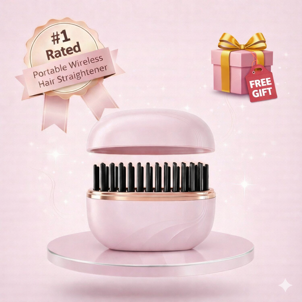 Sleekify™ Portable Wireless Hair Straightener