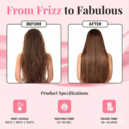 Sleekify™ Portable Wireless Hair Straightener