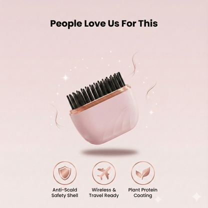 Sleekify™ Portable Wireless Hair Straightener