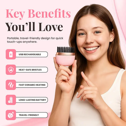 Sleekify™ Portable Wireless Hair Straightener